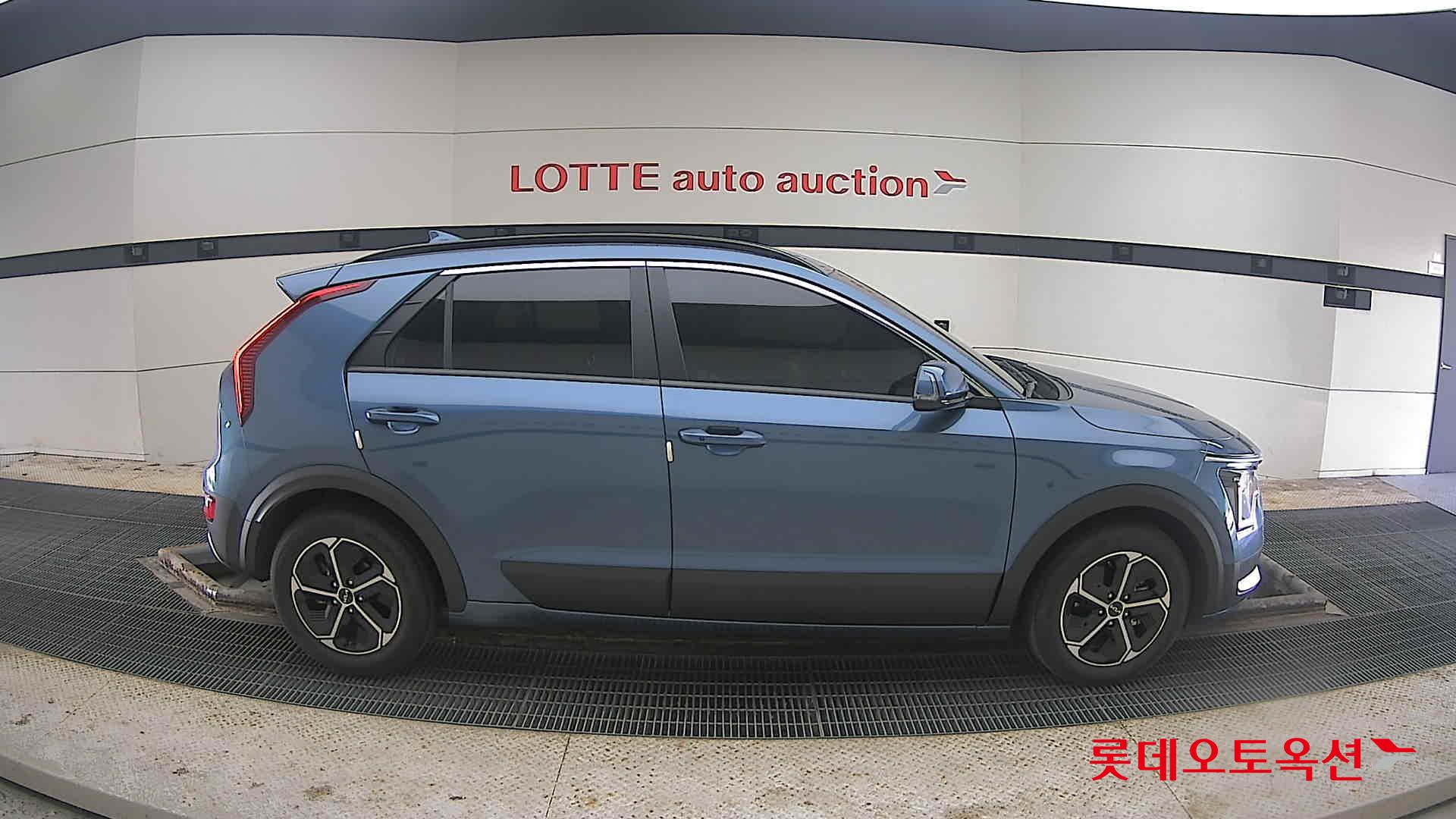 Kia Niro Hybrid 2022 Mineral Blue из Кореи, фото 3