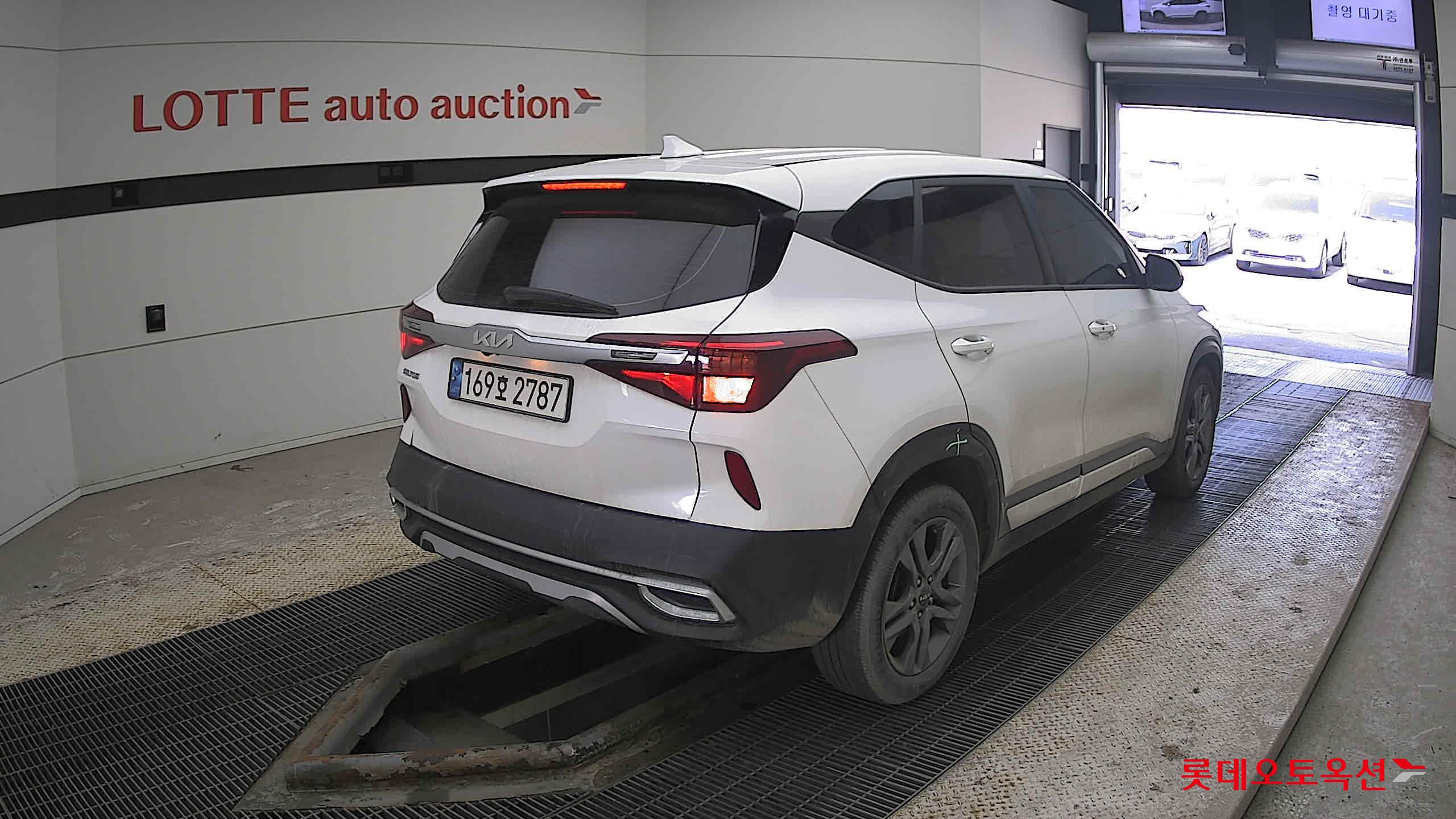 Kia Seltos 2023 Snow White Pearl из Кореи, фото 4