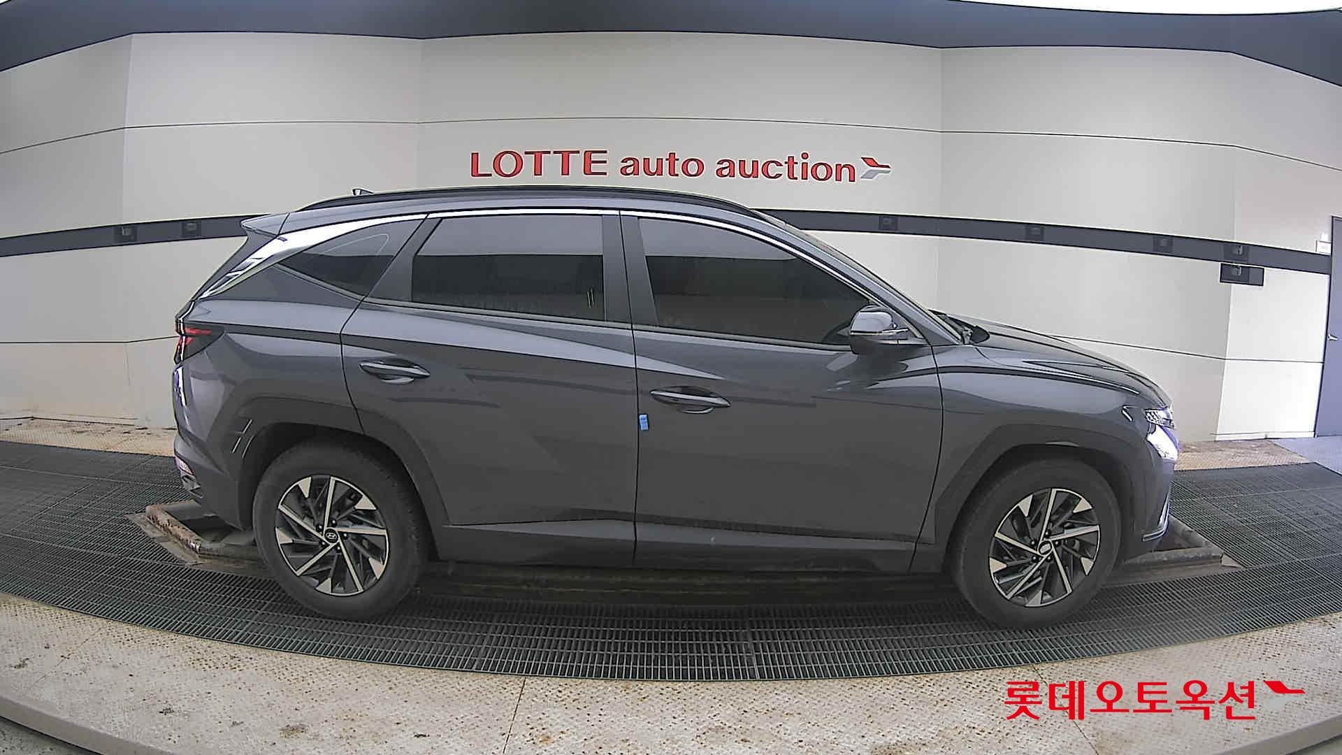 Hyundai Tucson Hybrid 2022 Titanium Grey Metallic из Кореи, фото 3