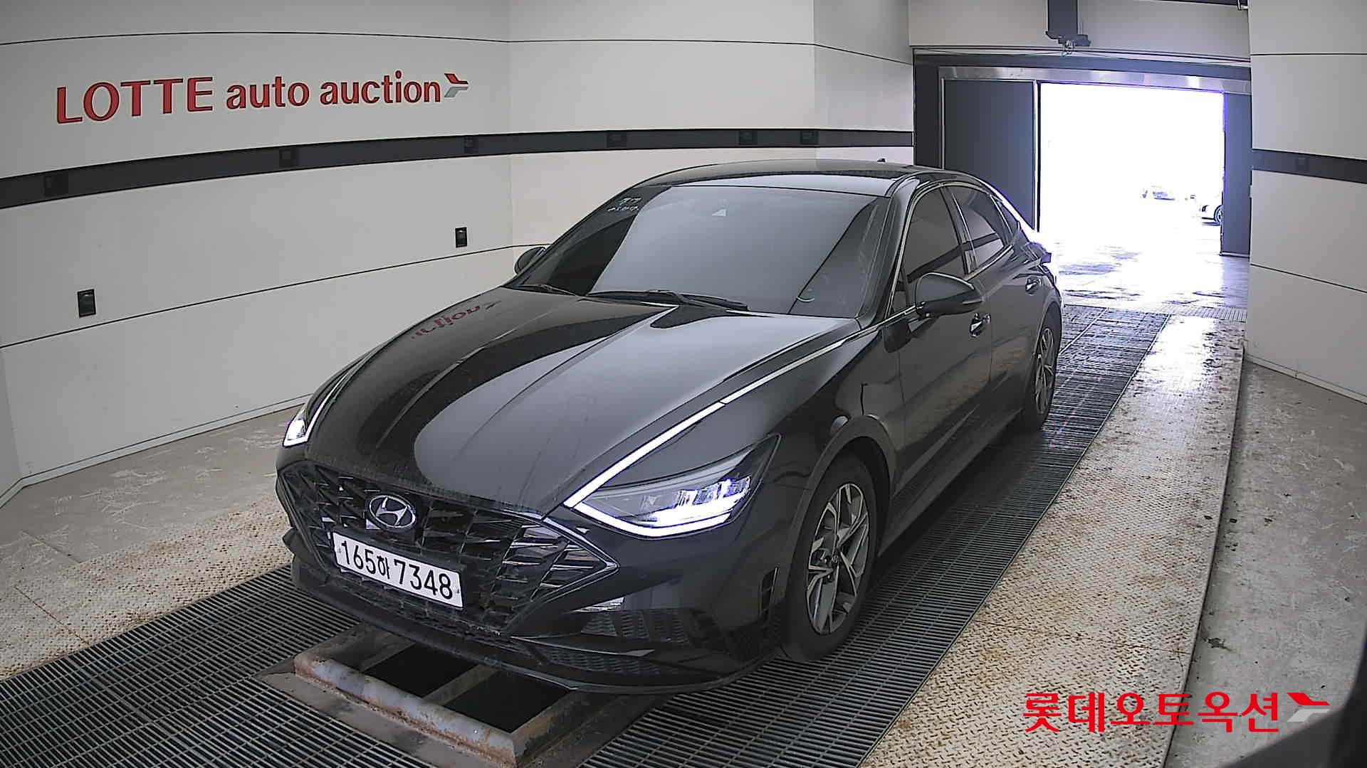 Hyundai Sonata 2022 Midnight Black Pearl из Кореи