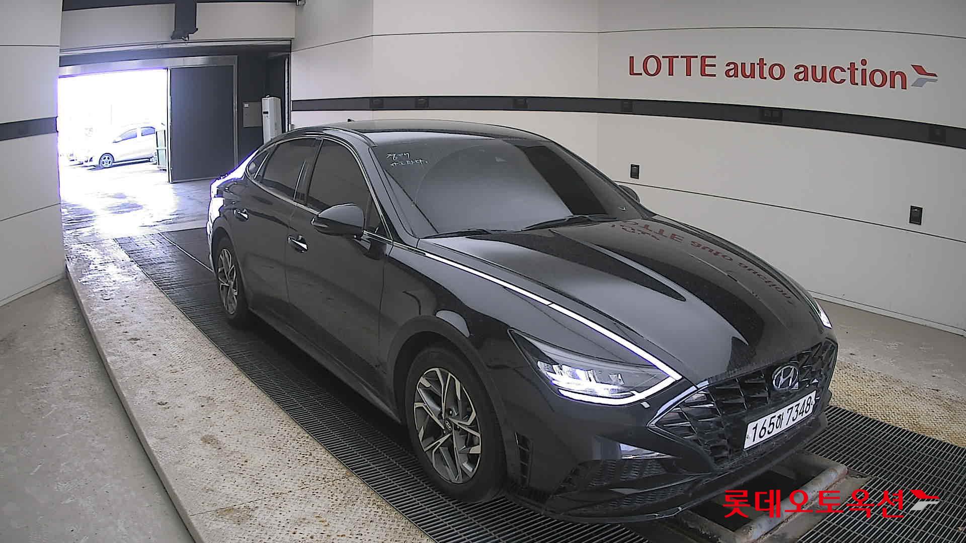 Hyundai Sonata 2022 Midnight Black Pearl из Кореи, фото 2