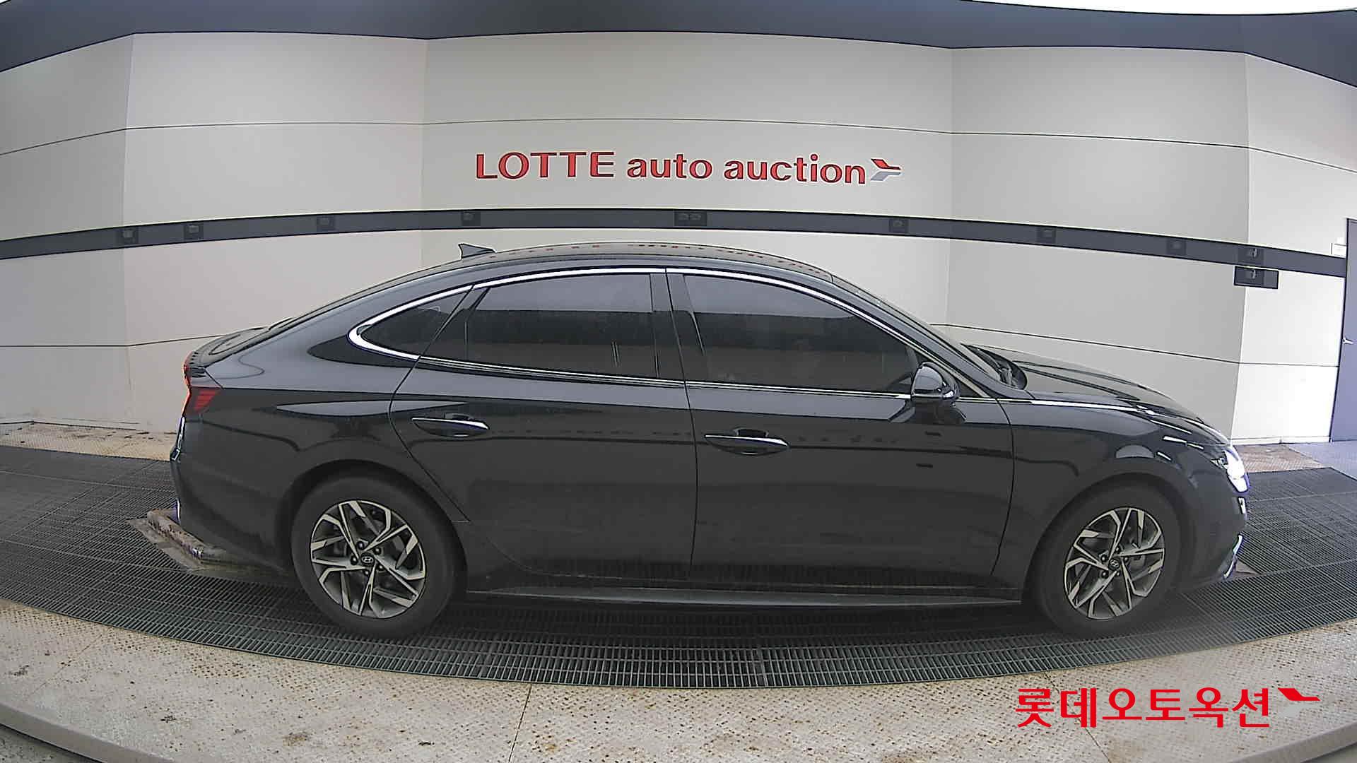 Hyundai Sonata 2022 Midnight Black Pearl из Кореи, фото 3