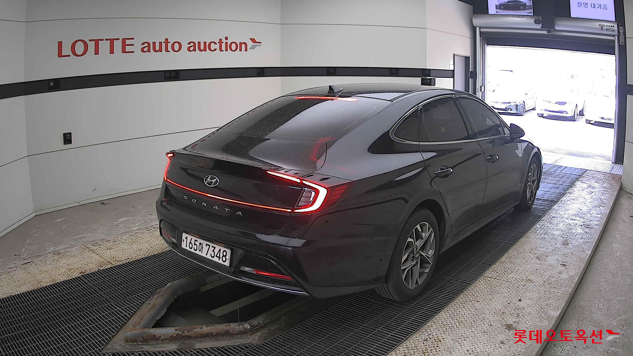 Hyundai Sonata 2022 Midnight Black Pearl из Кореи, фото 4