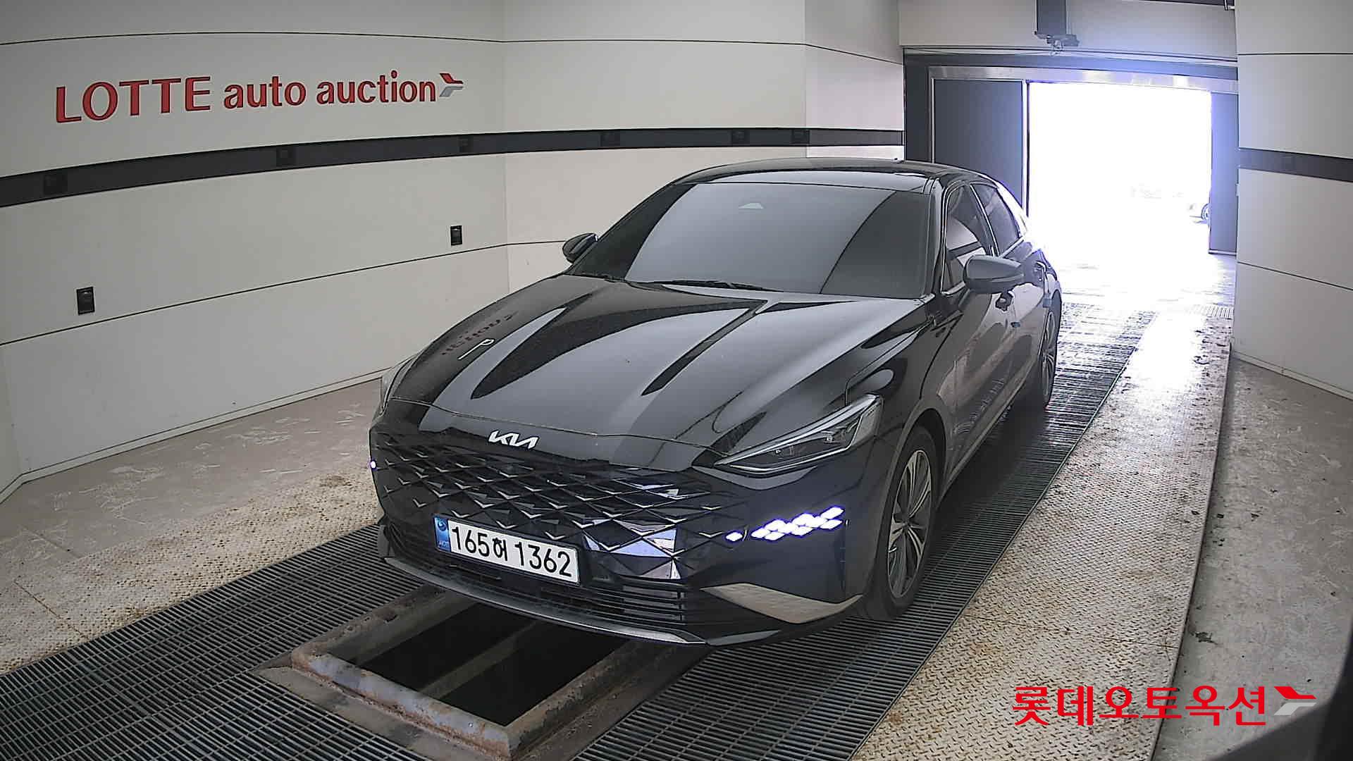 Kia K8 Hybrid 2022 Aurora Black Pearl из Кореи