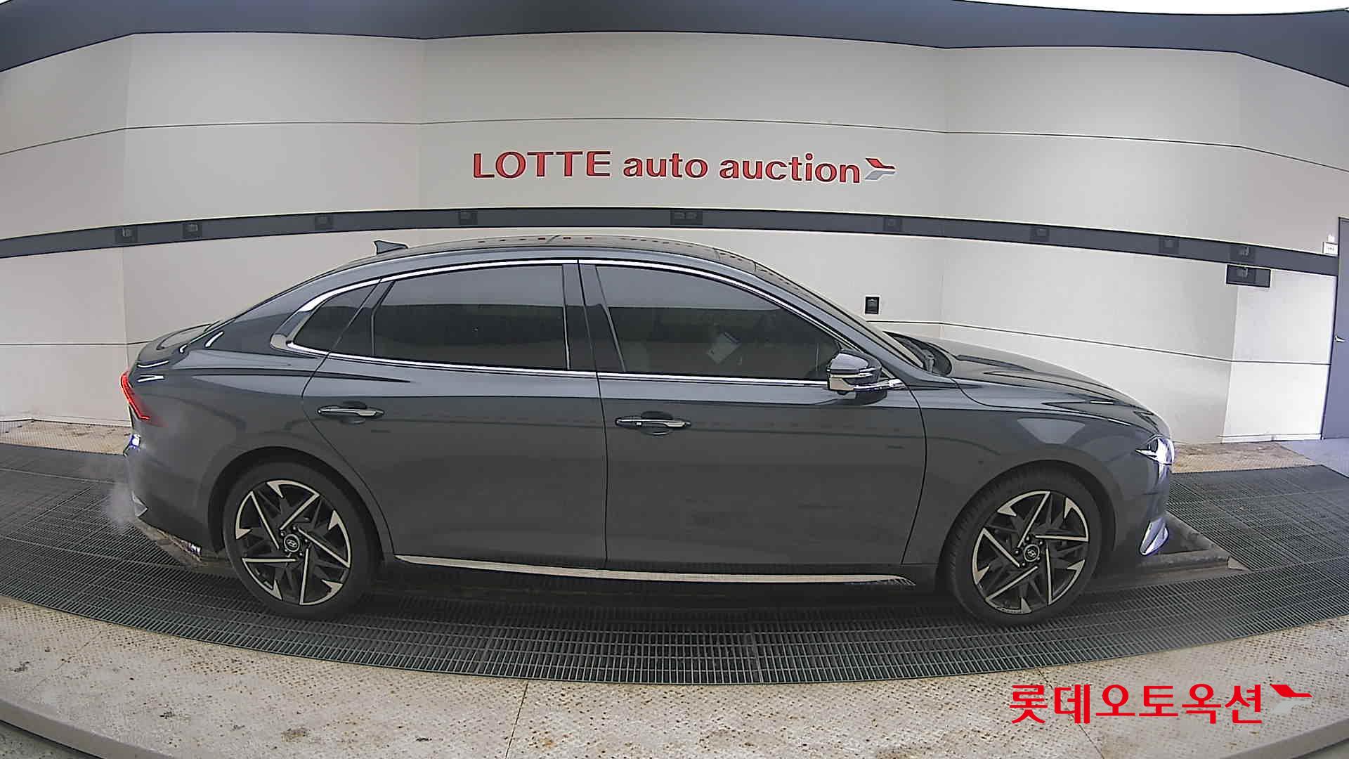 Hyundai Grandeur 2022 Nocturne Grey Metallic из Кореи, фото 3