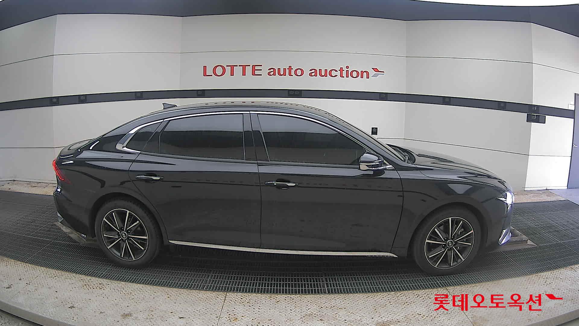 Hyundai Grandeur 2022 Midnight Black Pearl из Кореи, фото 3