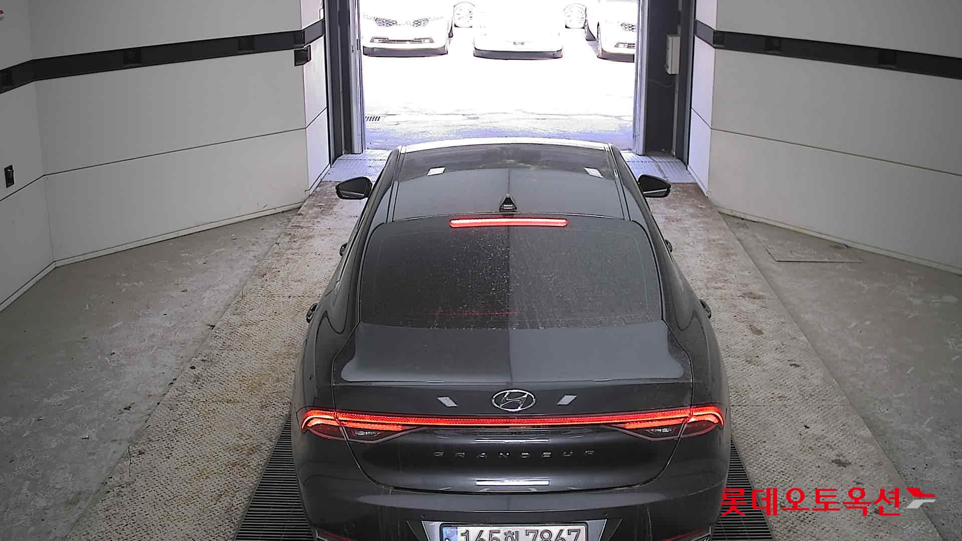 Hyundai Grandeur 2022 Nocturne Grey Metallic из Кореи, фото 5