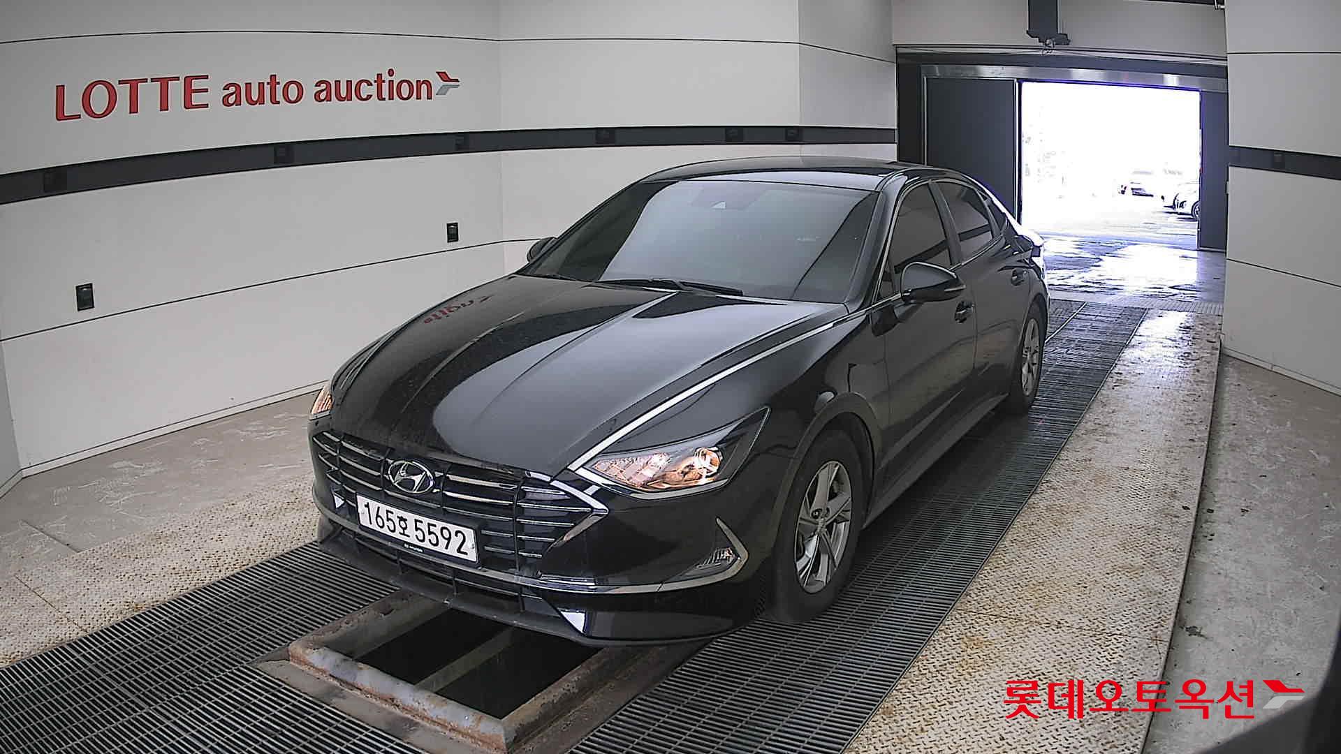 Hyundai Sonata 2022 Midnight Black Pearl из Кореи