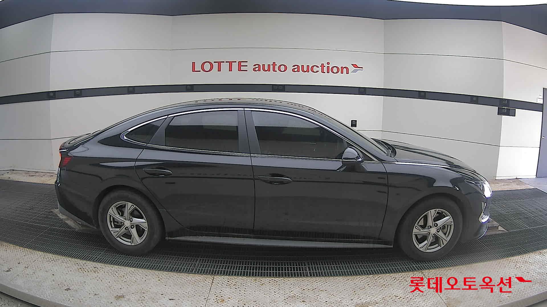 Hyundai Sonata 2022 Midnight Black Pearl из Кореи, фото 3