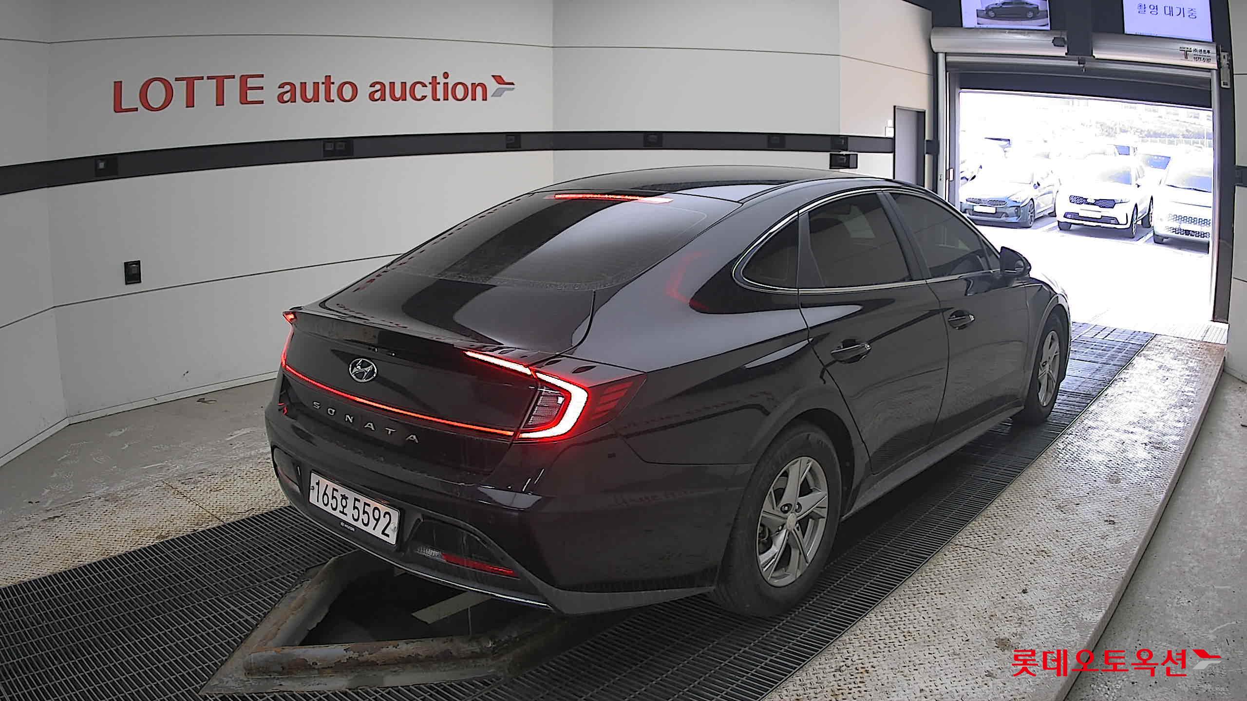 Hyundai Sonata 2022 Midnight Black Pearl из Кореи, фото 4