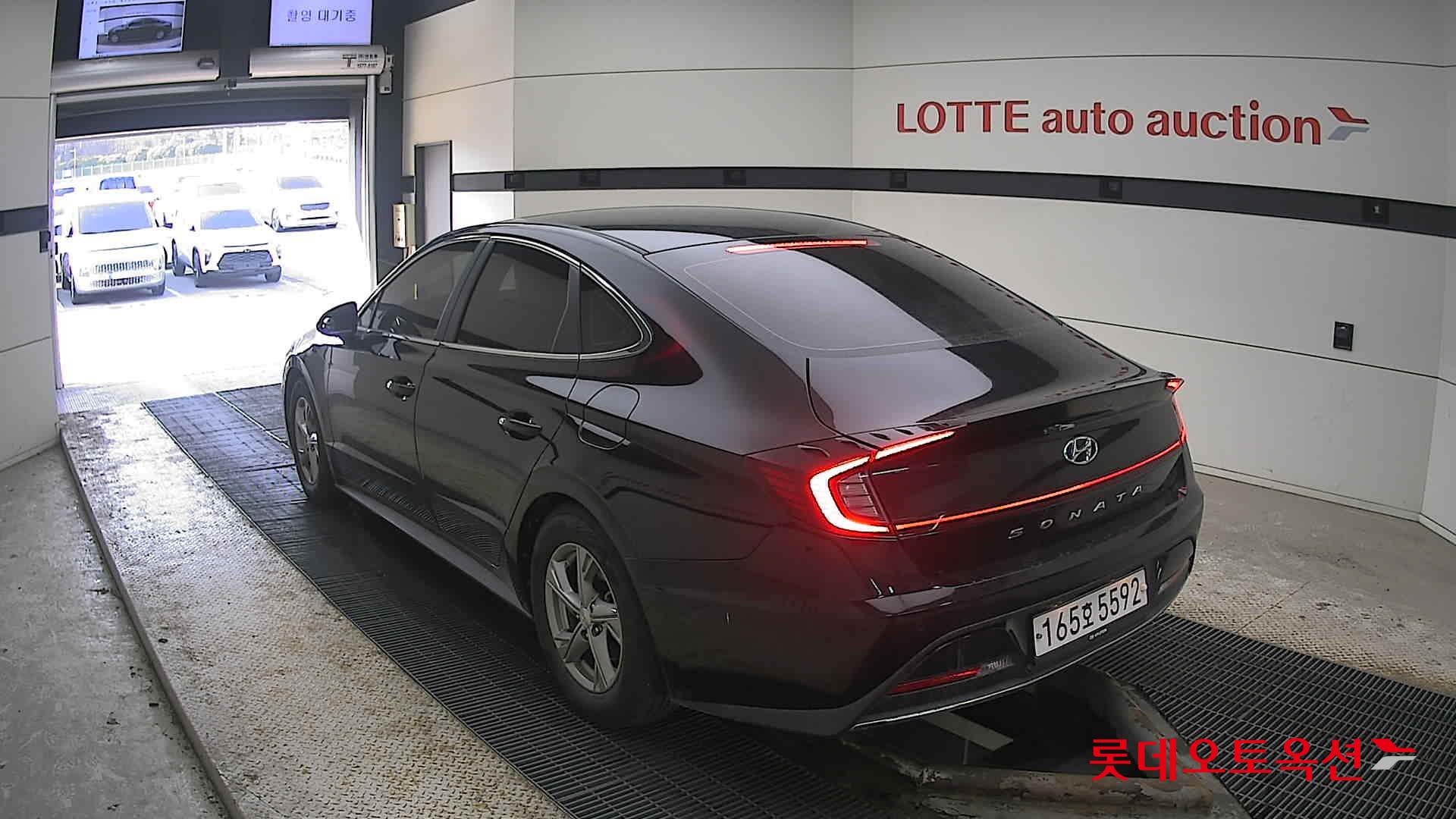 Hyundai Sonata 2022 Midnight Black Pearl из Кореи, фото 6
