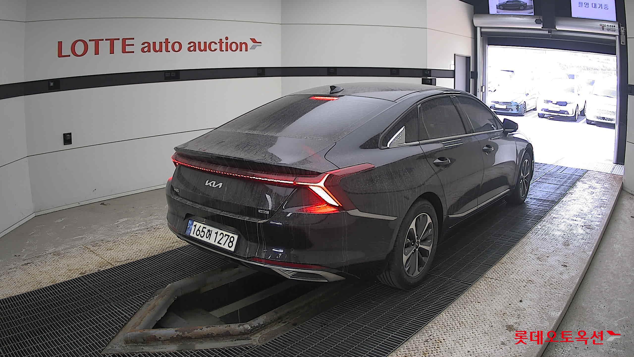 Kia K8 Hybrid 2022 Aurora Black Pearl из Кореи, фото 4