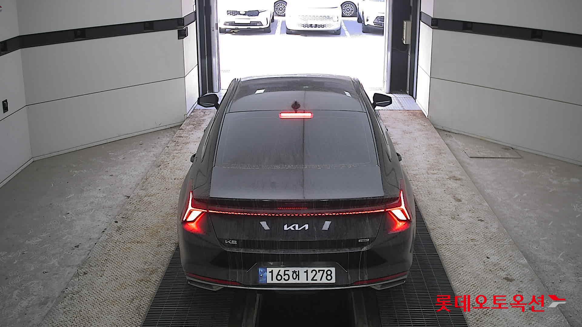 Kia K8 Hybrid 2022 Aurora Black Pearl из Кореи, фото 5