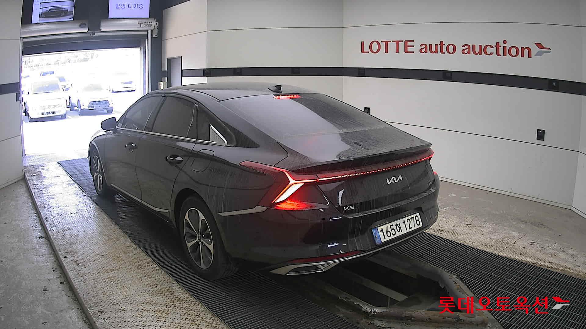 Kia K8 Hybrid 2022 Aurora Black Pearl из Кореи, фото 6