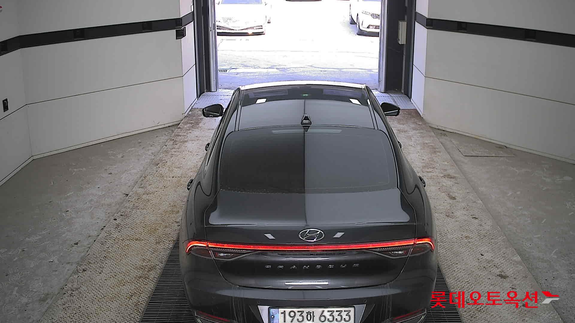 Hyundai Grandeur Hybrid 2022 Nocturne Grey Metallic из Кореи, фото 5