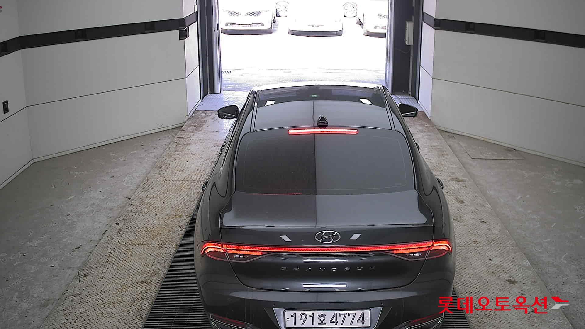 Hyundai Grandeur Hybrid 2022 Nocturne Grey Metallic из Кореи, фото 5