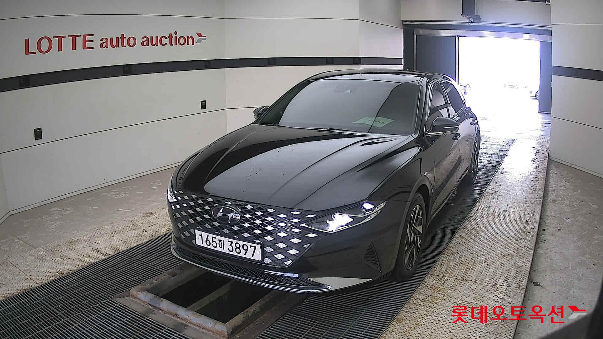 Hyundai Grandeur Hybrid 2022 Midnight Black Pearl из Кореи