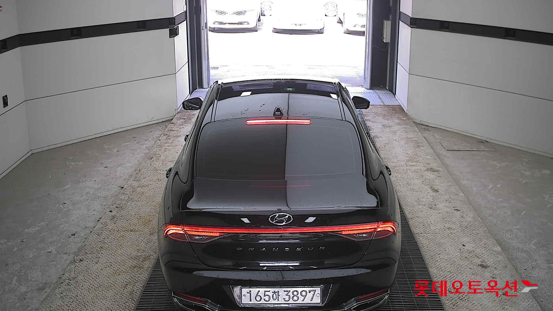 Hyundai Grandeur Hybrid 2022 Midnight Black Pearl из Кореи, фото 5