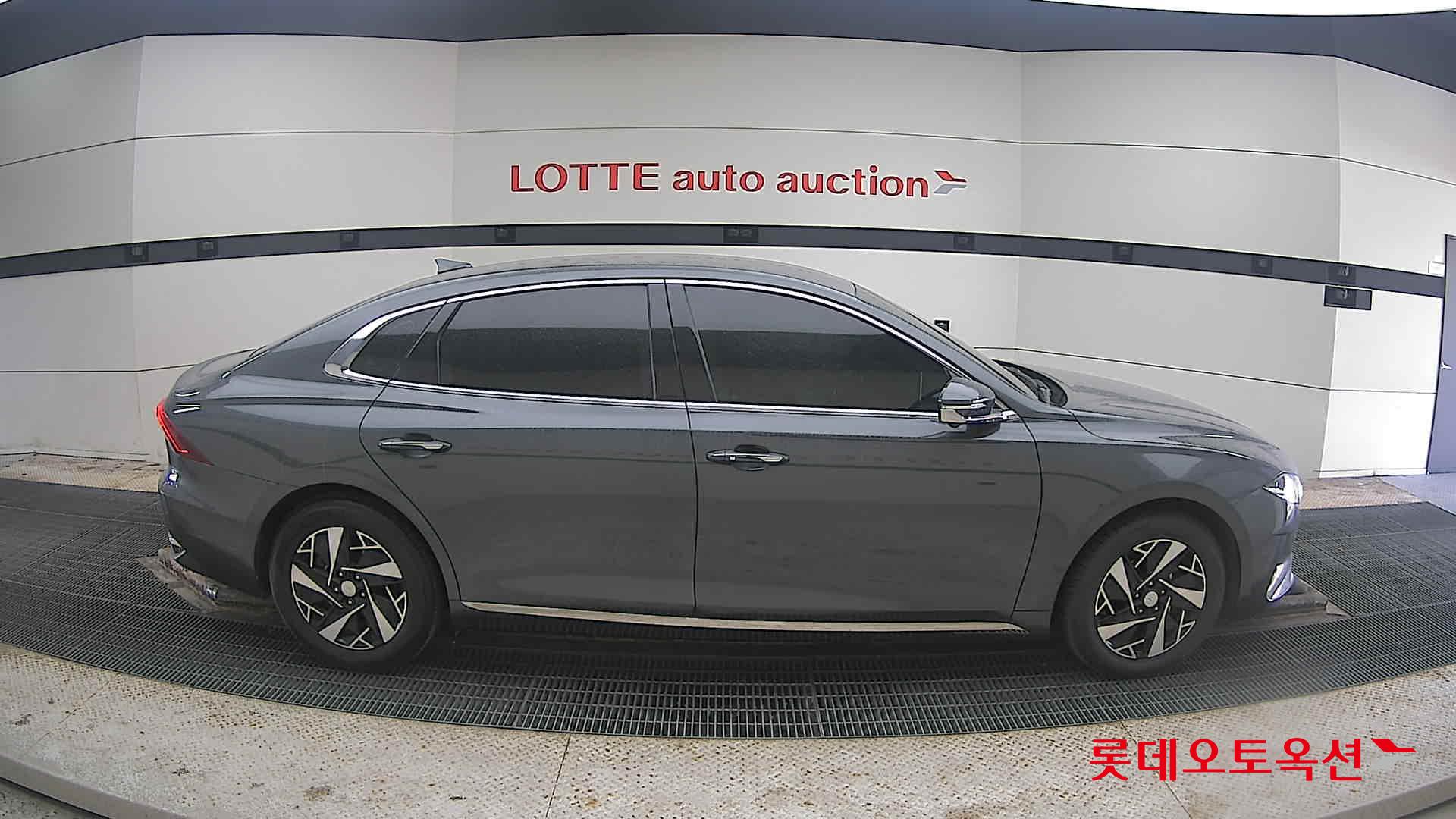Hyundai Grandeur Hybrid 2022 Nocturne Grey Metallic из Кореи, фото 3