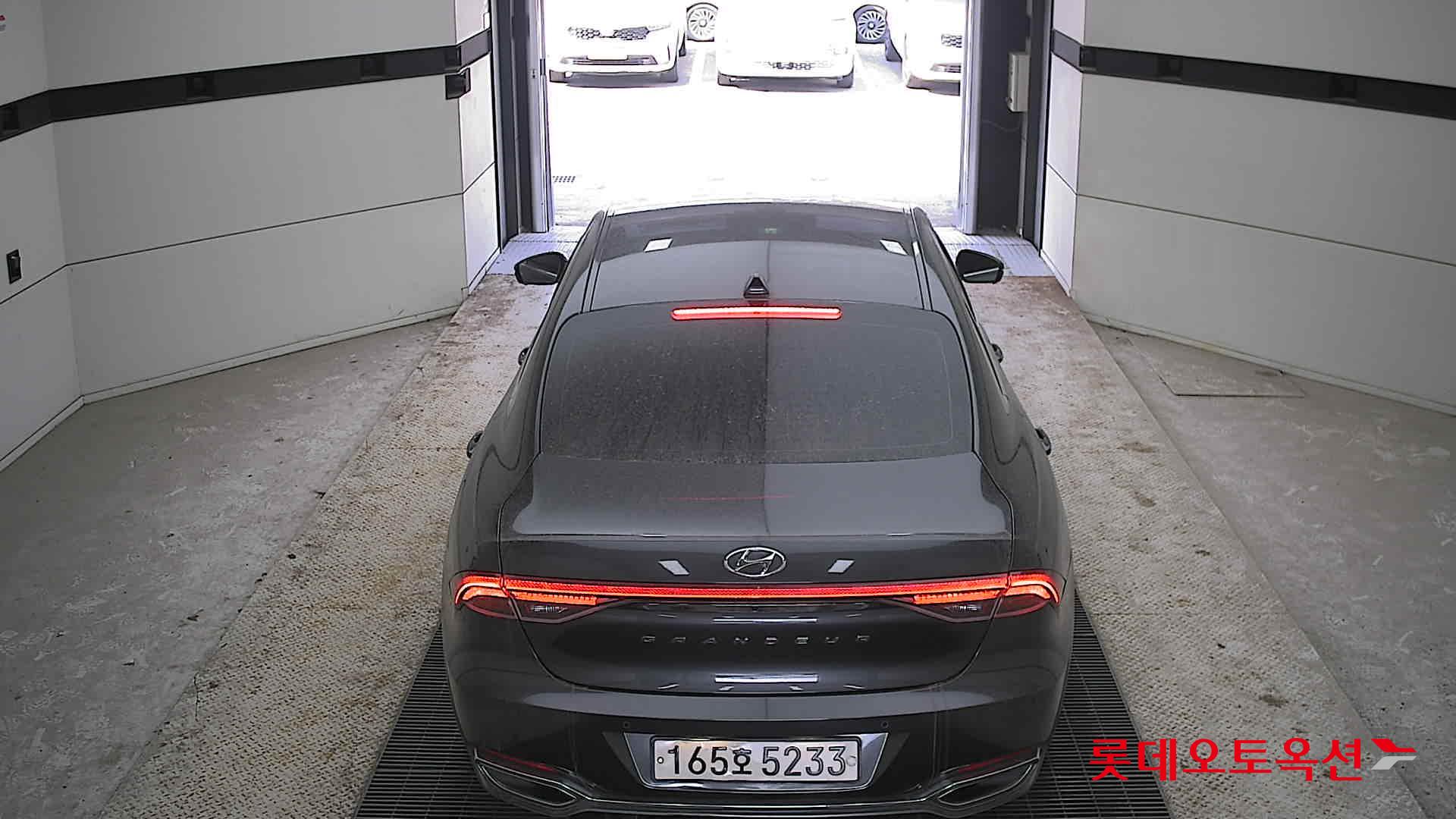 Hyundai Grandeur Hybrid 2022 Nocturne Grey Metallic из Кореи, фото 5