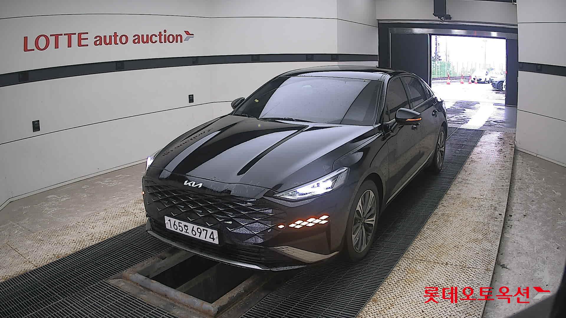 Kia K8 2022 Aurora Black Pearl из Кореи