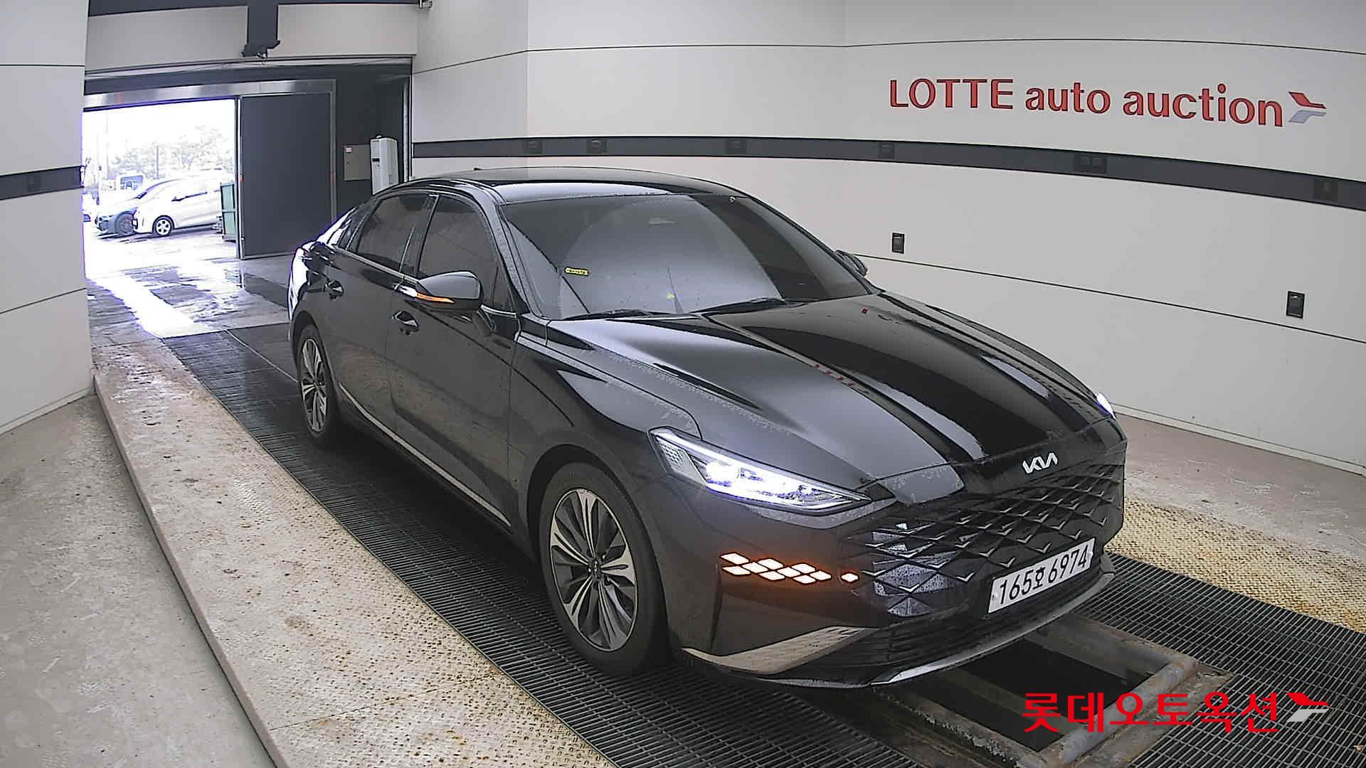 Kia K8 2022 Aurora Black Pearl из Кореи, фото 2