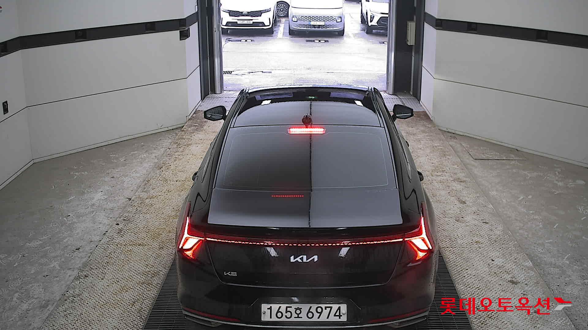 Kia K8 2022 Aurora Black Pearl из Кореи, фото 5