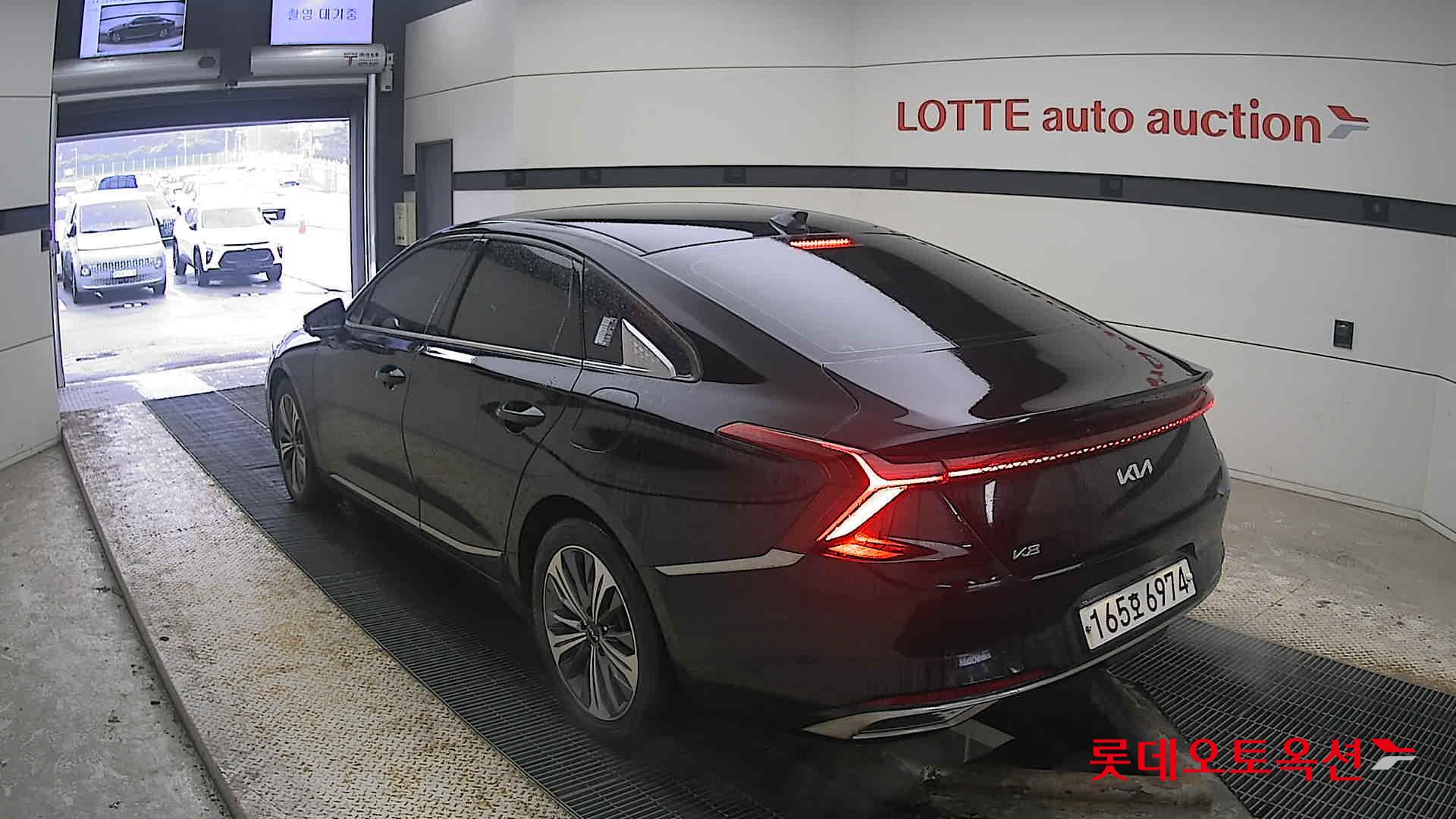 Kia K8 2022 Aurora Black Pearl из Кореи, фото 6