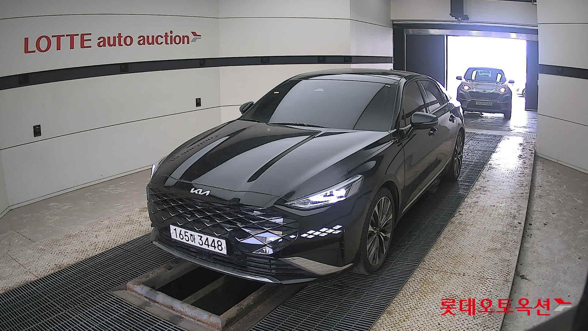 Kia K8 2022 Aurora Black Pearl из Кореи