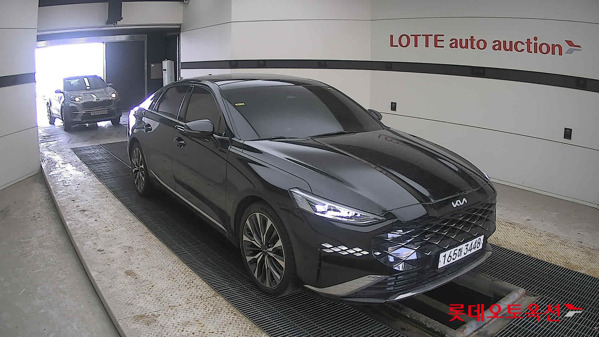 Kia K8 2022 Aurora Black Pearl из Кореи, фото 2