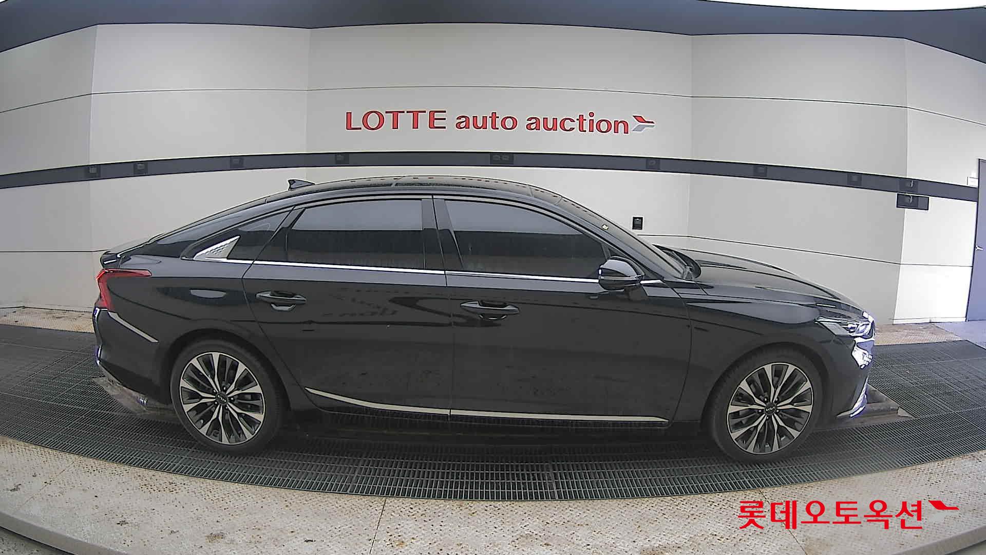 Kia K8 2022 Aurora Black Pearl из Кореи, фото 3