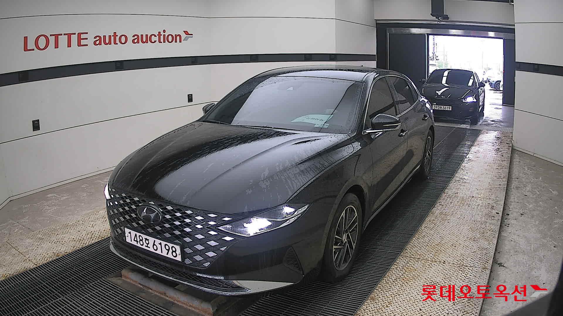 Hyundai Grandeur 2022 Midnight Black Pearl из Кореи