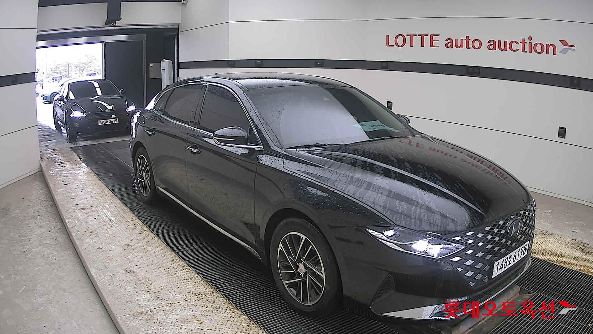 Hyundai Grandeur 2022 Midnight Black Pearl из Кореи, фото 2