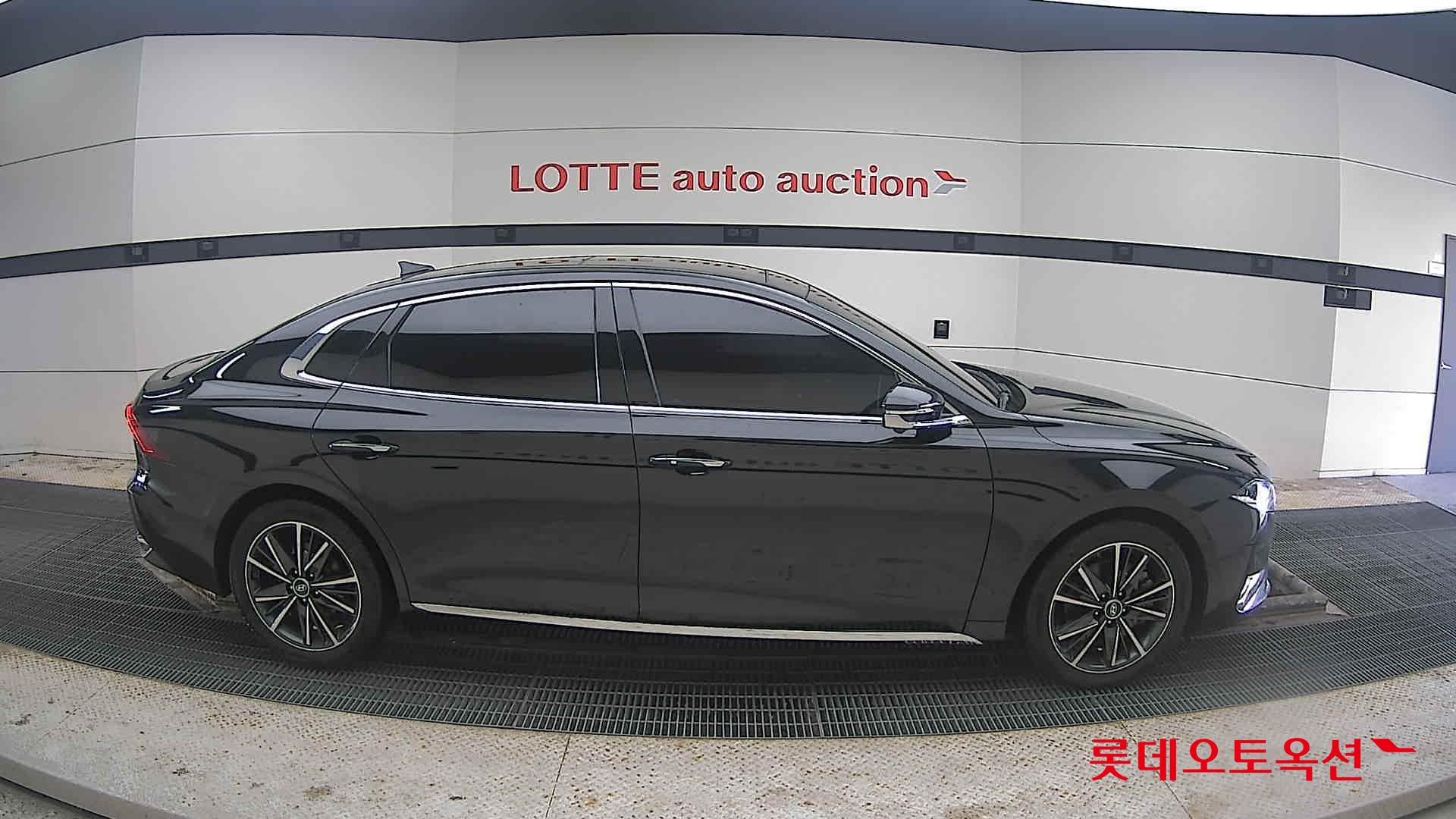 Hyundai Grandeur 2021 Midnight Black из Кореи, фото 3