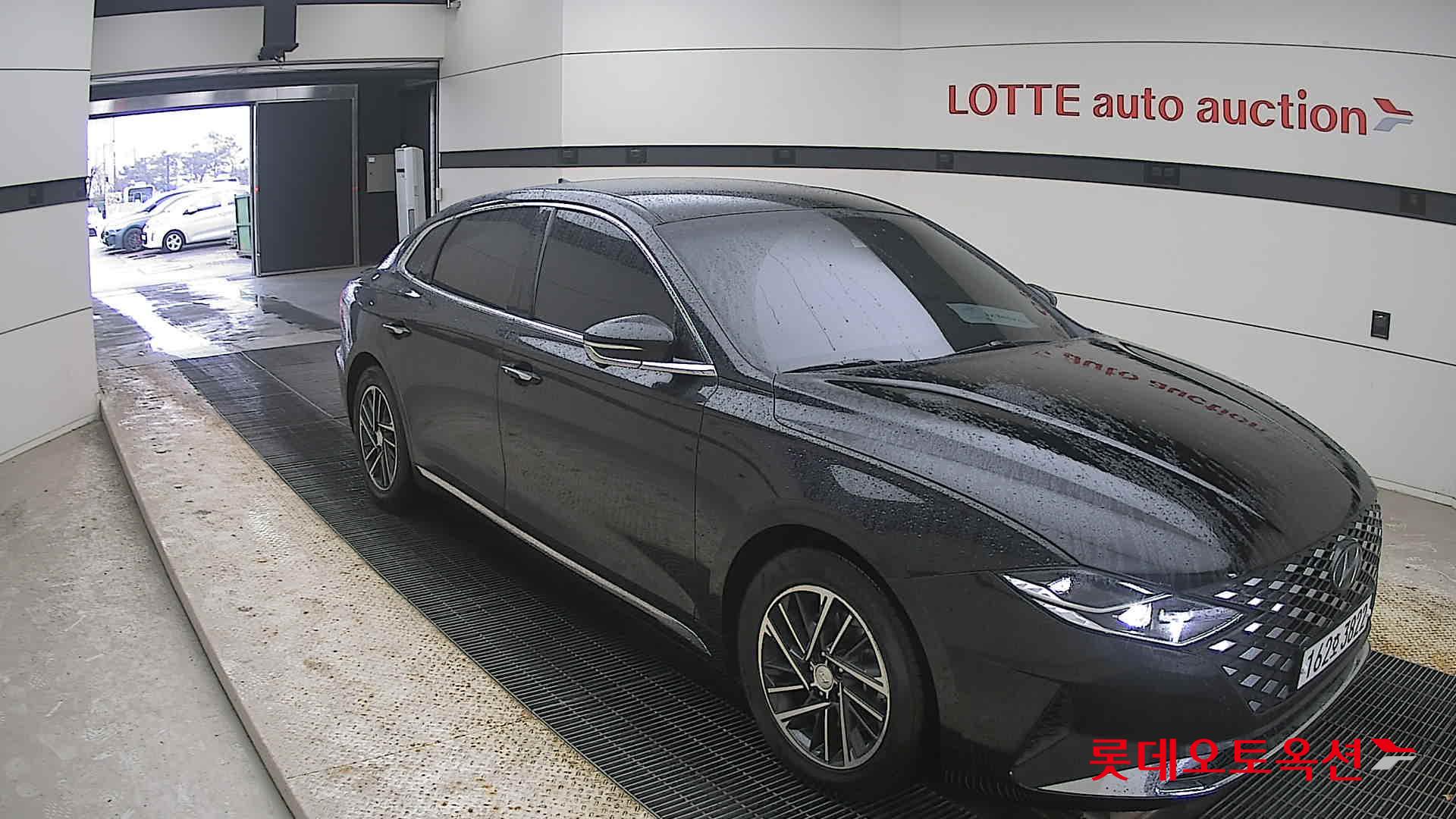 Hyundai Grandeur 2021 Midnight Black из Кореи, фото 2