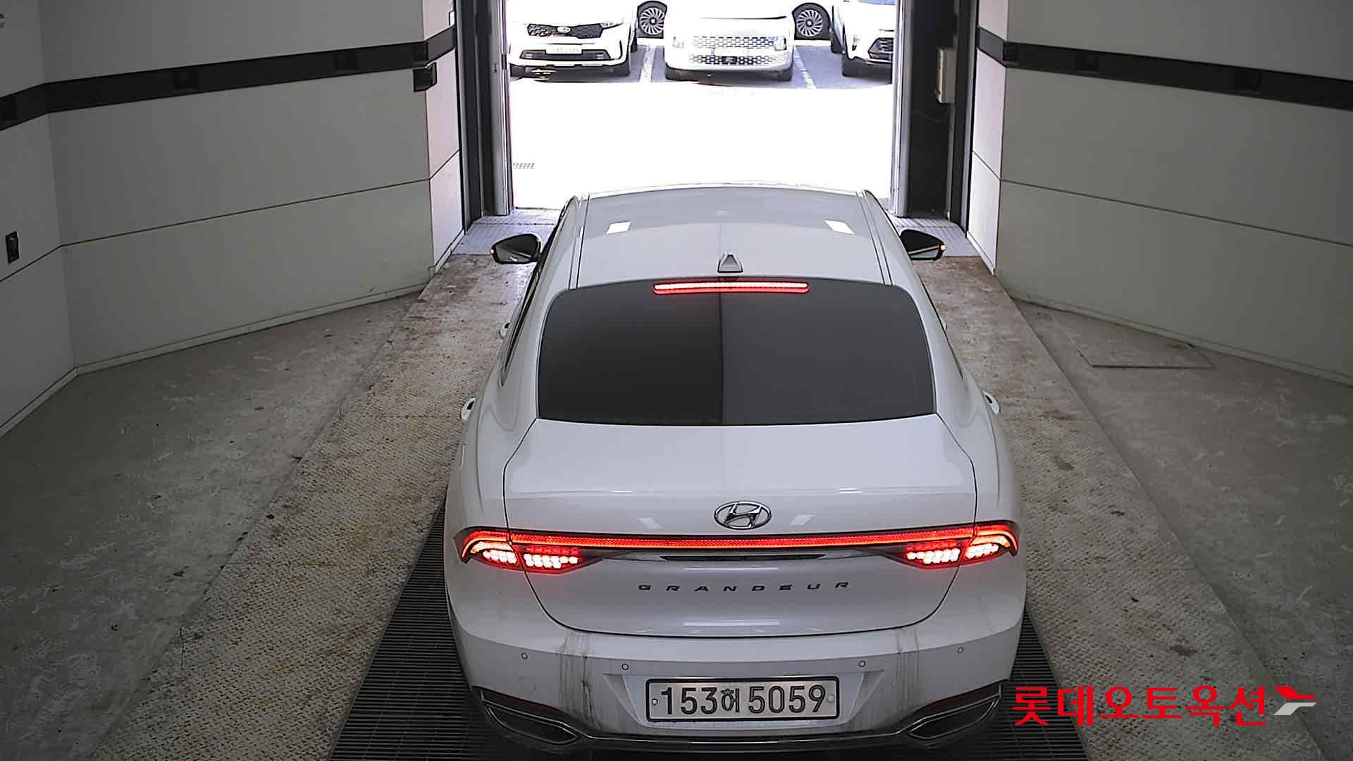 Hyundai Grandeur 2020 White cream (optional) из Кореи, фото 5