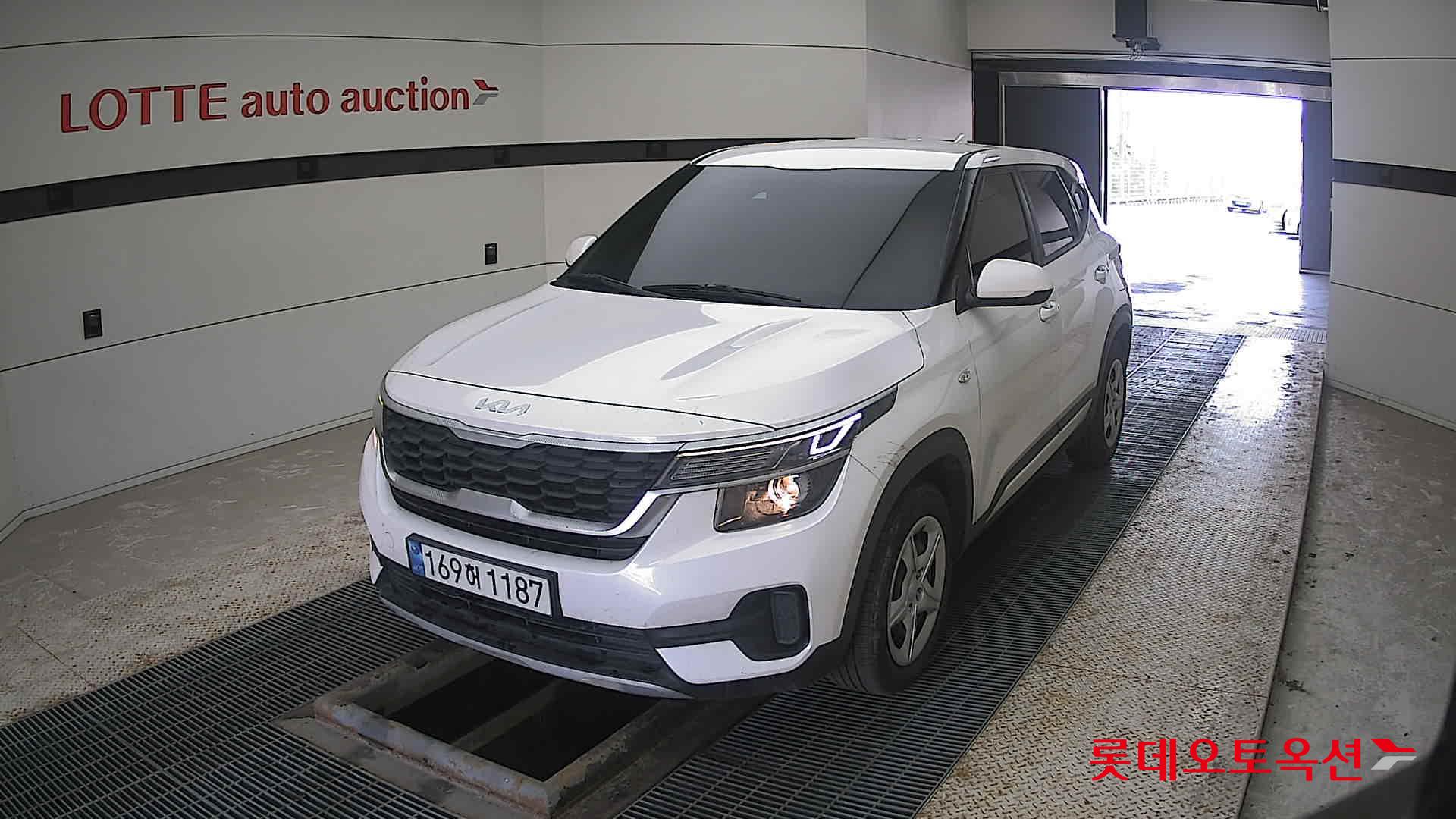 Kia Seltos 2023 Snow White Pearl из Кореи