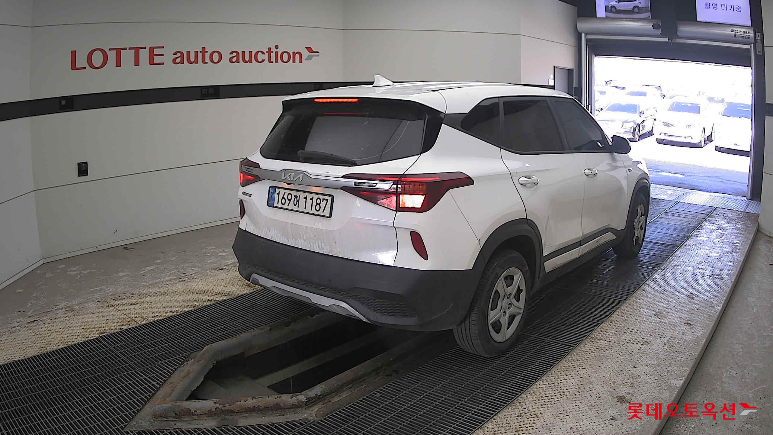 Kia Seltos 2023 Snow White Pearl из Кореи, фото 4