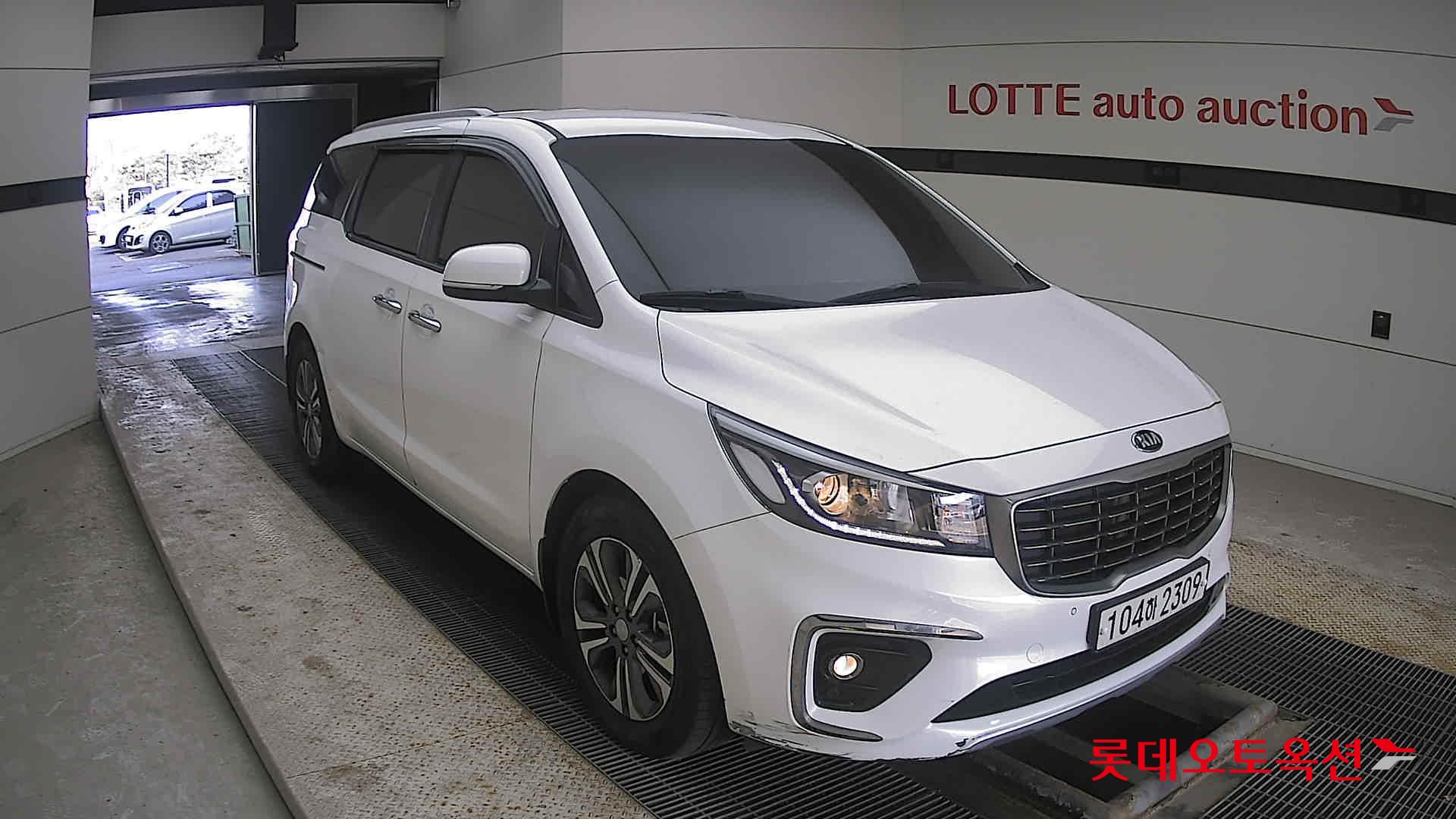 Kia Carnival 2020 Snow White Pearl (optional) из Кореи, фото 2