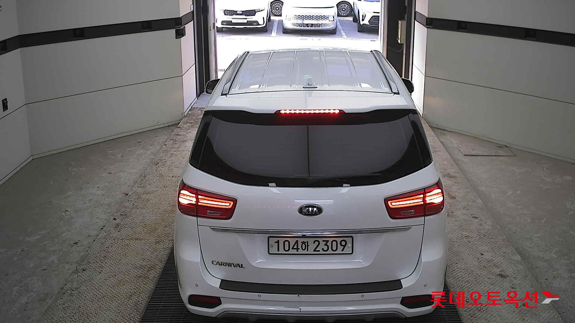 Kia Carnival 2020 Snow White Pearl (optional) из Кореи, фото 5