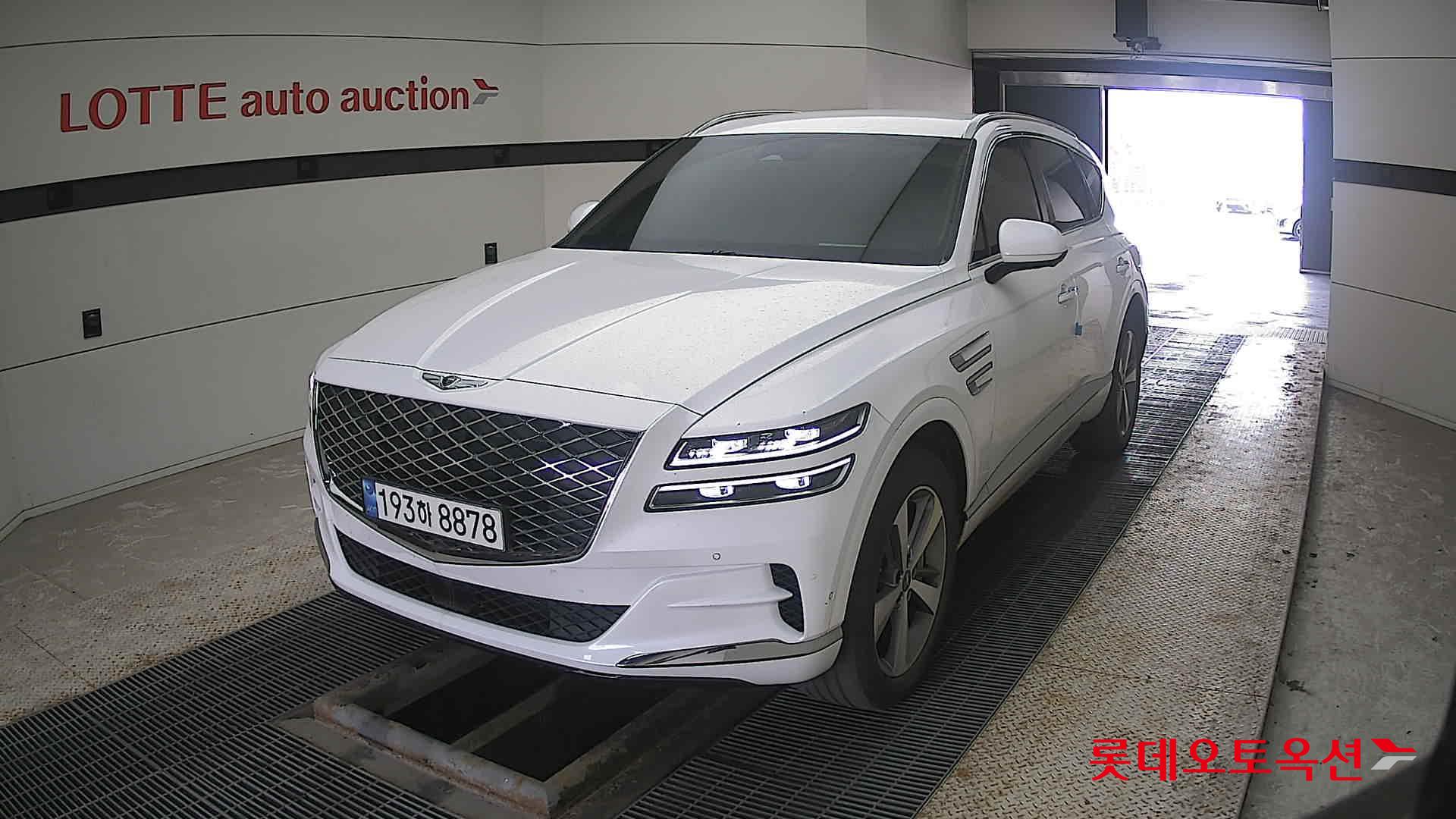 Hyundai GV80 2022 Uyuni White из Кореи