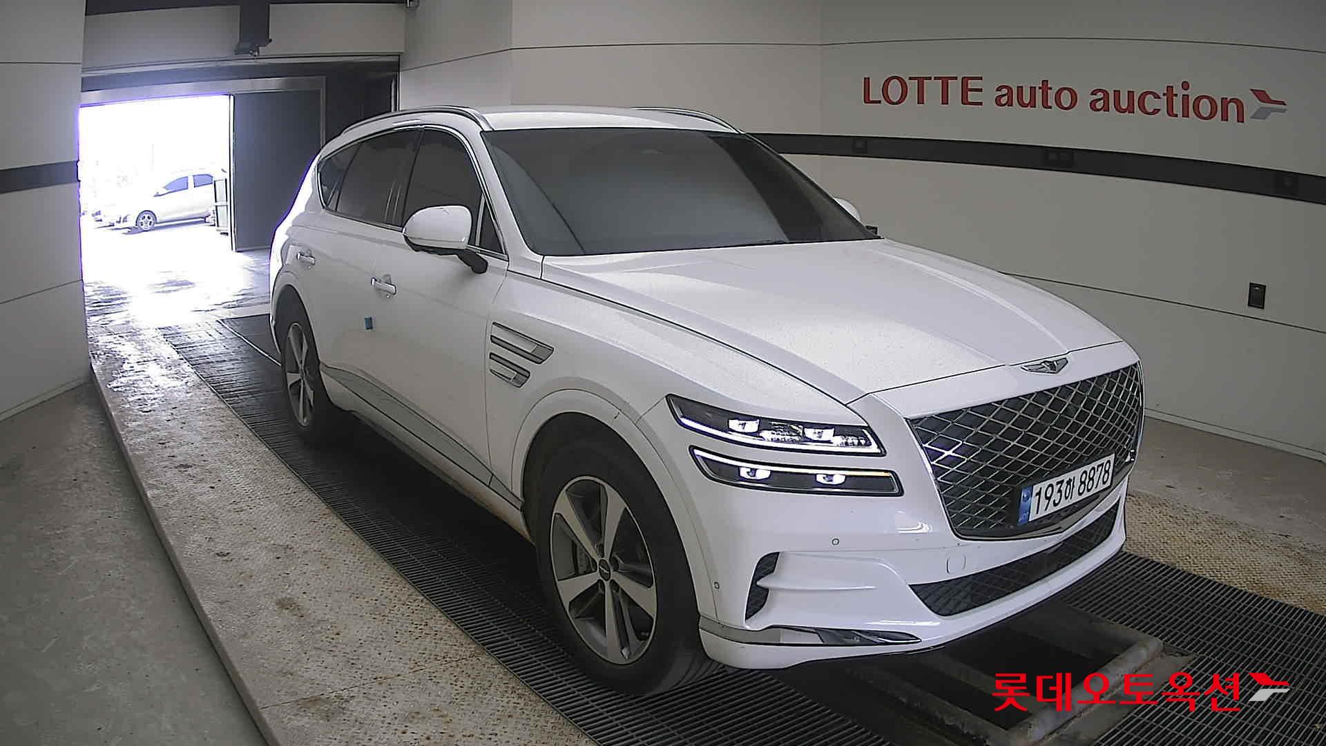 Hyundai GV80 2022 Uyuni White из Кореи, фото 2