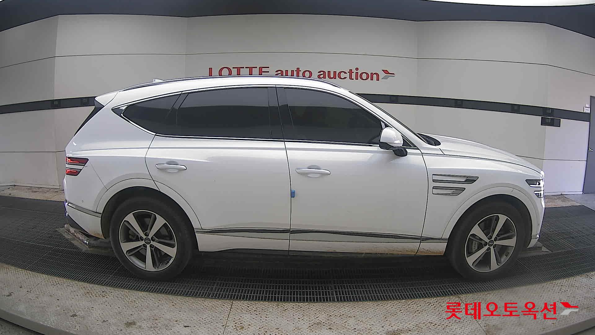 Hyundai GV80 2022 Uyuni White из Кореи, фото 3