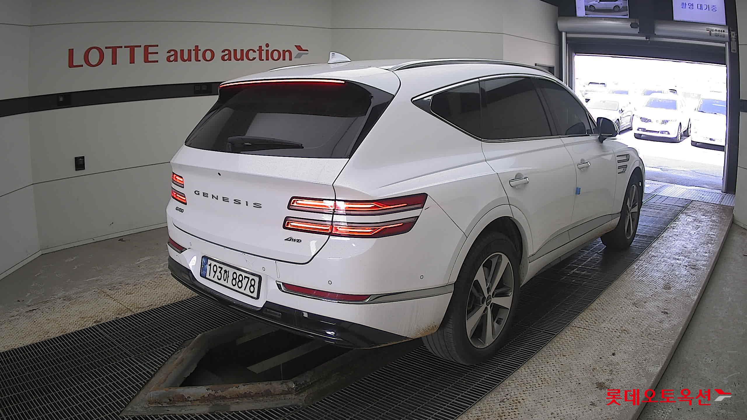 Hyundai GV80 2022 Uyuni White из Кореи, фото 4