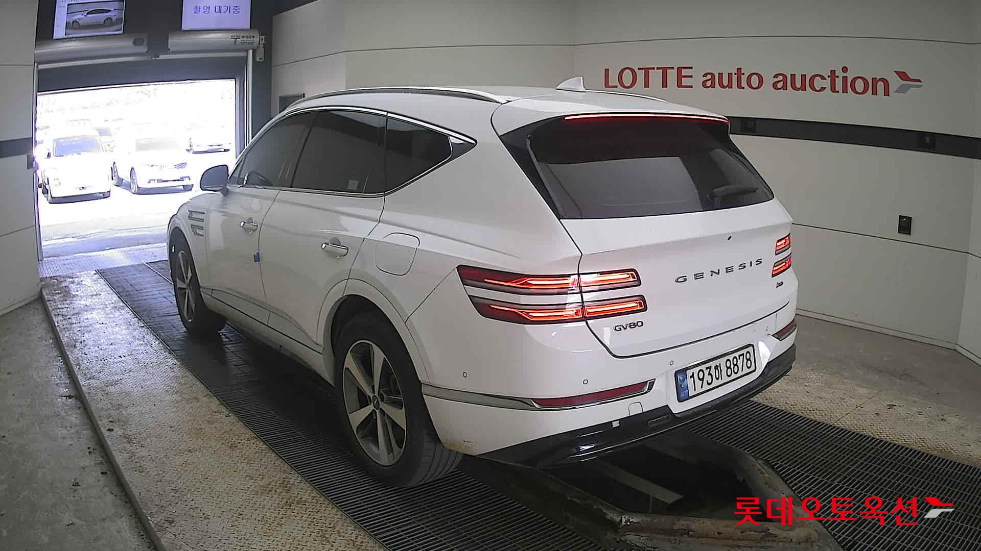 Hyundai GV80 2022 Uyuni White из Кореи, фото 6