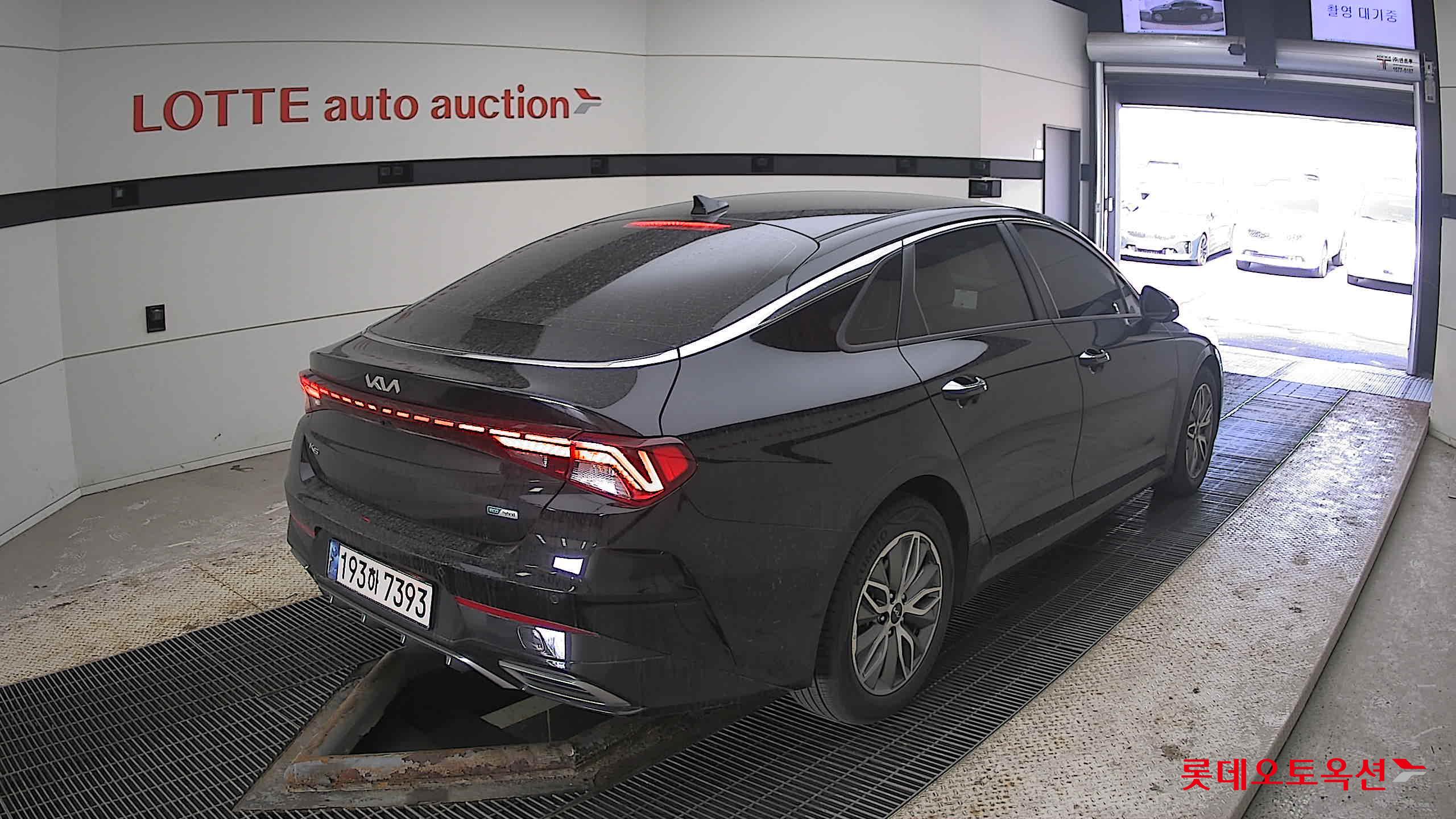 Kia K5 Hybrid 2022 Aurora Black Pearl из Кореи, фото 4