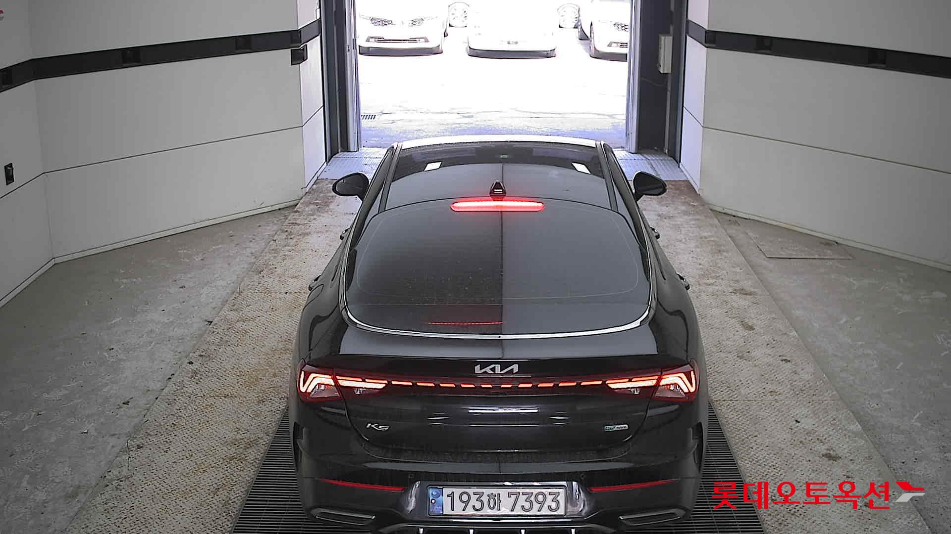 Kia K5 Hybrid 2022 Aurora Black Pearl из Кореи, фото 5