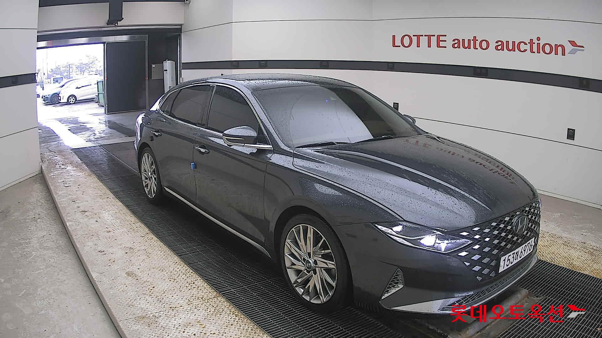 Hyundai Grandeur 2021 Nocturne Gray из Кореи, фото 2