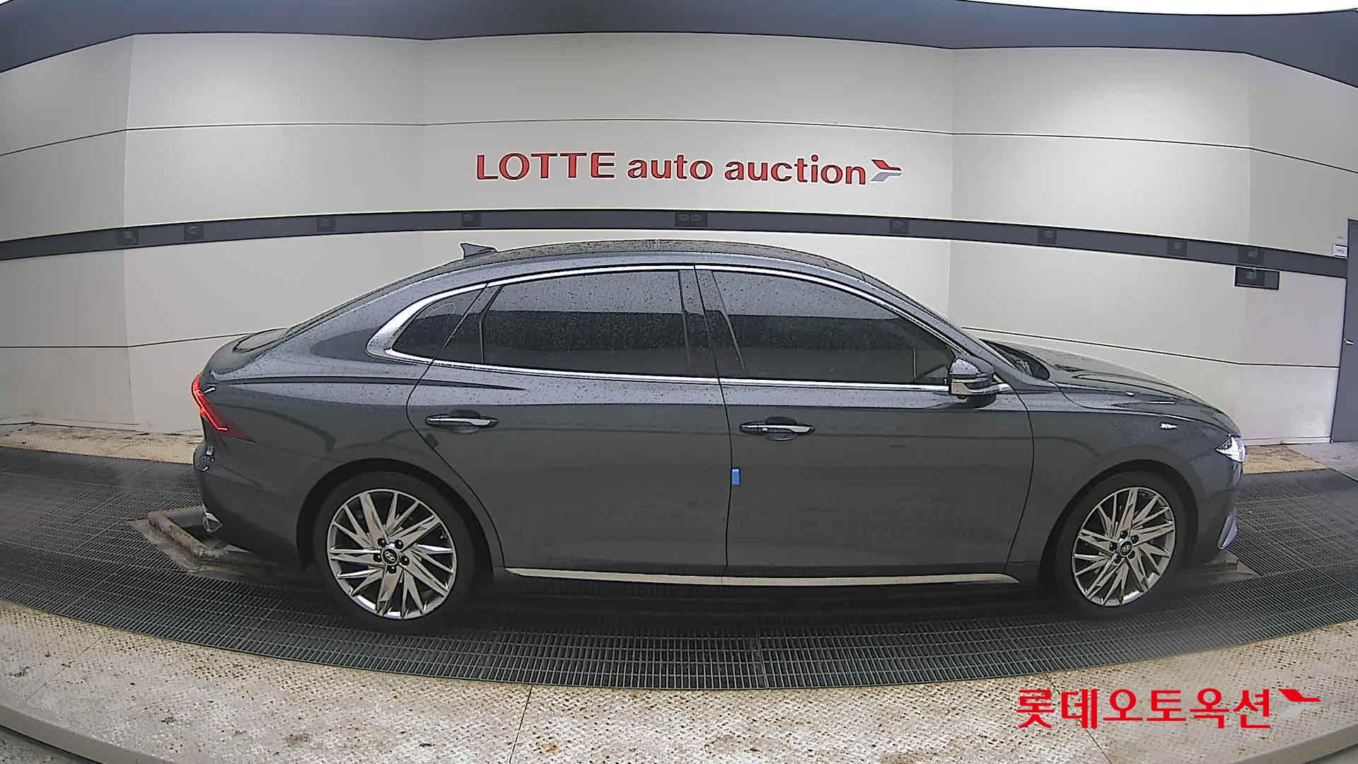 Hyundai Grandeur 2021 Nocturne Gray из Кореи, фото 3