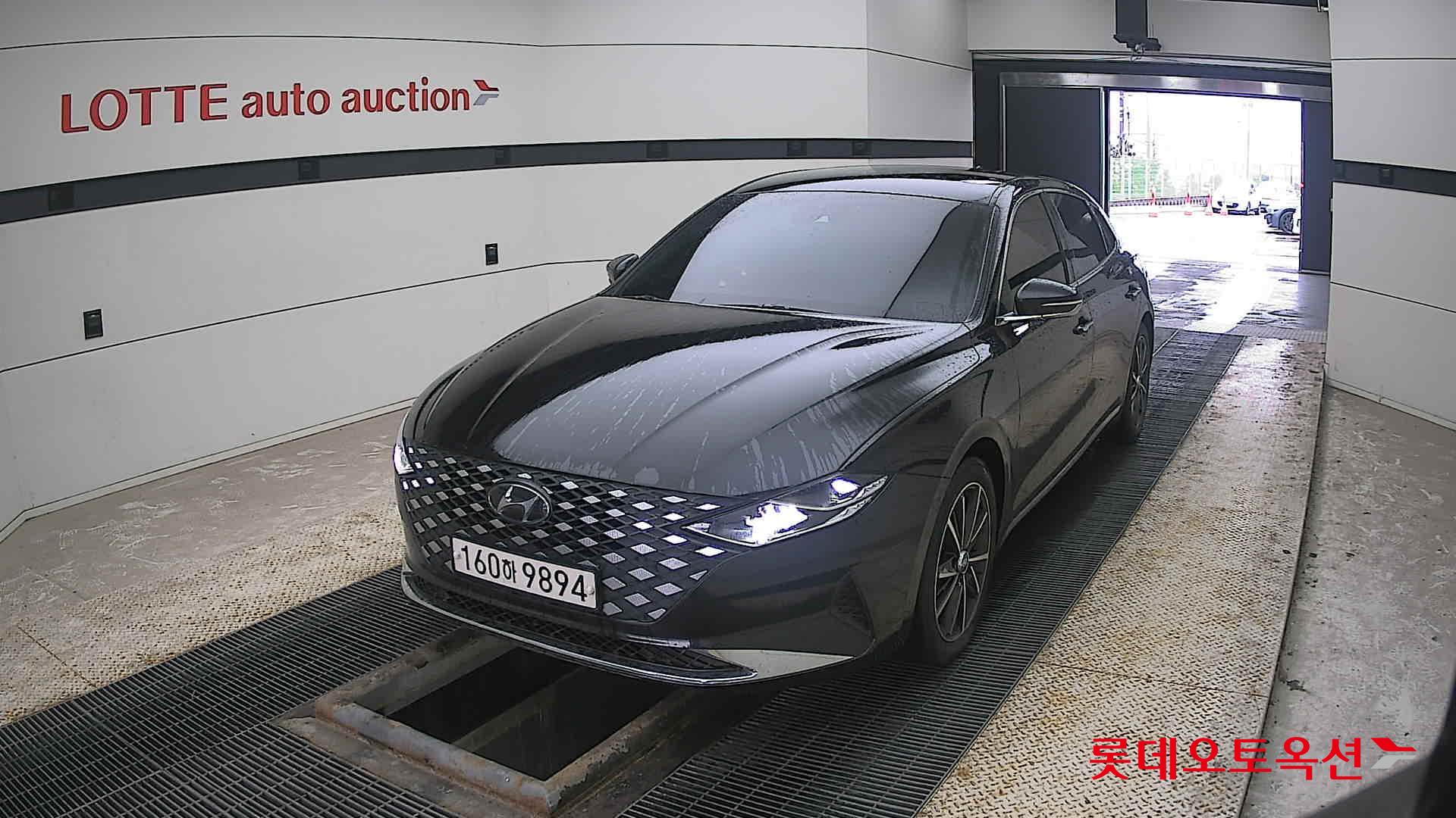 Hyundai Grandeur 2022 Midnight Black Pearl из Кореи